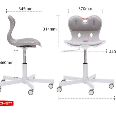 [Ghế Roichen WOW Minh ngọc] Ghế chỉnh dáng ngồi đúng  có chân xoay Roichen - WOW Hàn Quốc. Nhiều màu lựa chọn.
