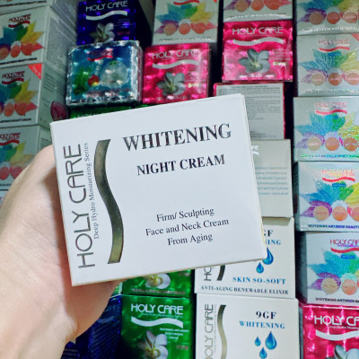 Kem HOLY CARE Ban Đêm 30g - Dưỡng Trắng Da - Cấp Ẩm - Làm Mềm Mịn Da