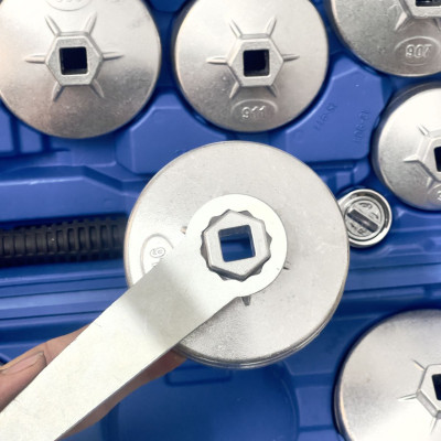 bộ Vam tháo cốc lọc dầu 23 chi tiết từ 65mm đến 101mm