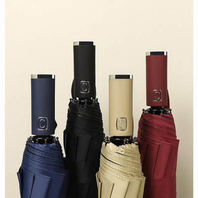 Ô Dù Tự Động Nút Bấm 2 Chiều Che Nắng Mưa Nhỏ Gọn Sang Trọng