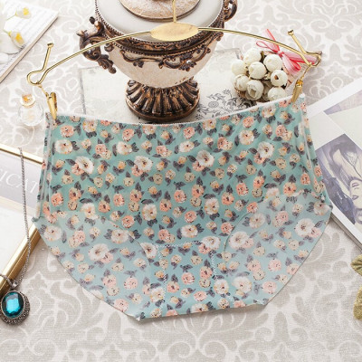 Set 5 chiếc quần lót nữ hoa 3D thun lạnh điều hòa chất đẹp