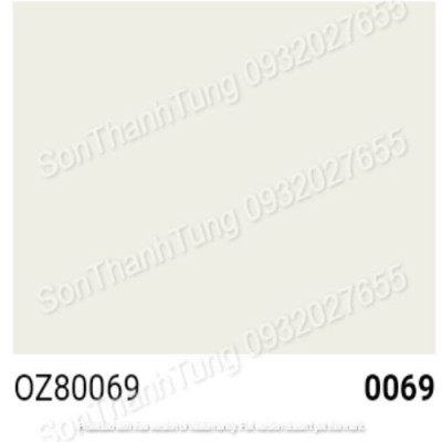 OEXPO ZOCO ALPES FOR EXTERIOR – SƠN PHỦ NGOẠI THẤT BÓNG CAO CẤP- OZ80069
