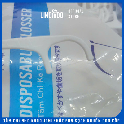 Tăm chỉ nha khoa JOMI Nhật Bản sạch khuẩn cao cấp Gói 80 chiếc