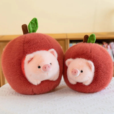 Thú nhồi bông heo trong quả cute - Size 20 đến 35cm - Quà tặng gấu bông xinh xắn êm mịn.