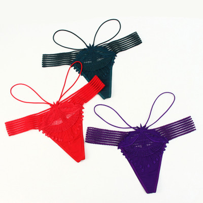 Quần lọt khe ren hở mông - Quần lót nữ sexy cột dây quyến rũ