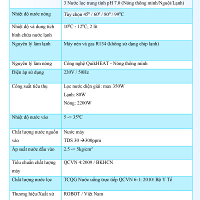 Máy Lọc Nước Điện Giải Ion Kiềm ROBOT IonKing 1314 Chế Độ Nóng Nguội Lạnh - Hàng Chính Hãng