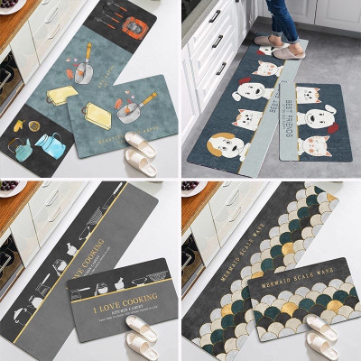 Set bộ 2 thảm 3D nhà bếp cao cấp chống trơn trượt , hoa văn hiện đại , được dệt từ sợi thiên nhiên  thấm hút nước và bụi bẩn cực tốt  ,đế thảm có độ ma sát cao,  , thiết kế lớp cao su chống trượt  , bề mặt thảm mịn, không xù lông, không phai màu 