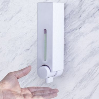 Hộp Đựng Xà Phòng Treo Tường ATMOR DH-725-1W (Màu Trắng) (HÀNG CHÍNH HÃNG)