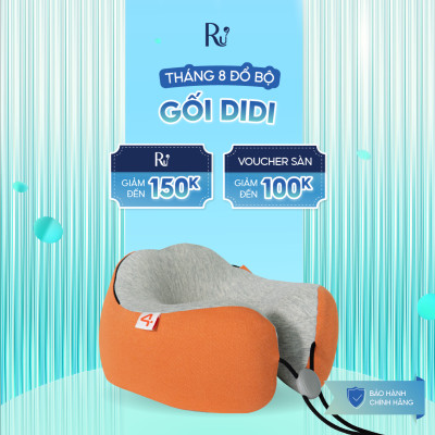 Gối Du Lịch DiDi Nhỏ Gọn và Cao Cấp - Chất Liệu Mút Hoạt Tính - 3 Màu Sắc Đa Dạng