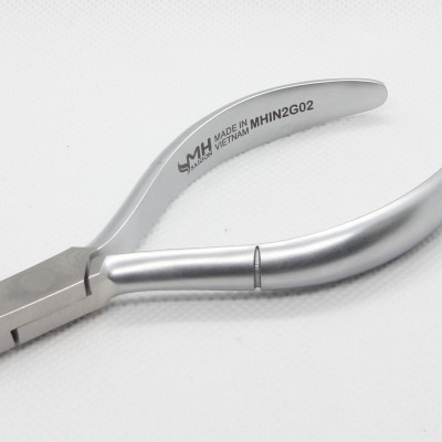Kềm Móng Inox 2 Mang Hình Cán Pháp 1 Chống Xi Xám