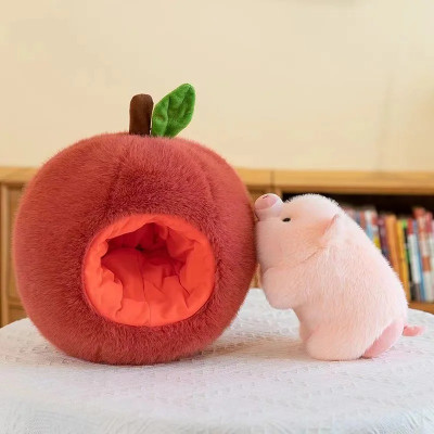 Thú nhồi bông heo trong quả cute - Size 20 đến 35cm - Quà tặng gấu bông xinh xắn êm mịn.