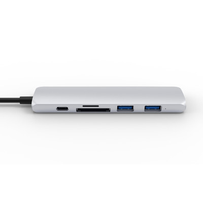 Cổng Chuyển Hyper HyperDrive Bar 6-in-1 USB-C Hub (HD22E) For Macbook, Ipad Pro 2018, PC & Devices - Hàng Chính Hãng
