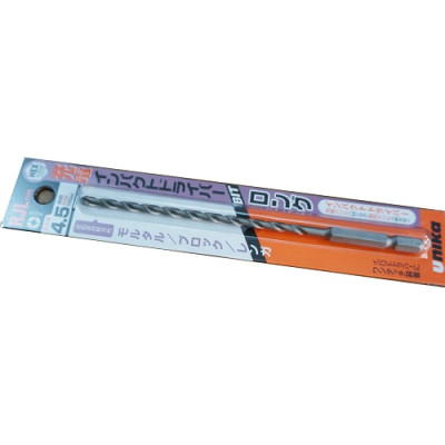 Combo Vít bê tông 5mm đầu bằng F570 & Mũi khoan tường 4.5mm đuôi lục giác (loại dài) Unika (Không cần tắc kê nhựa)