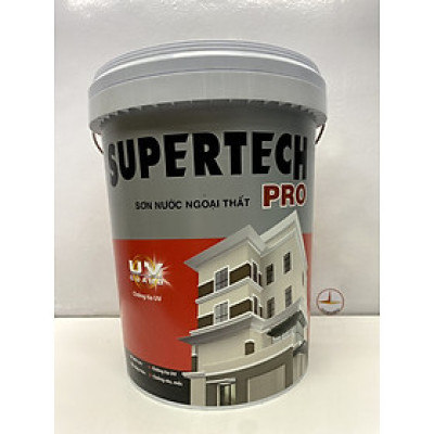Sơn nước Toa Supertech ngoại thất màu xám 8257 _ 18L