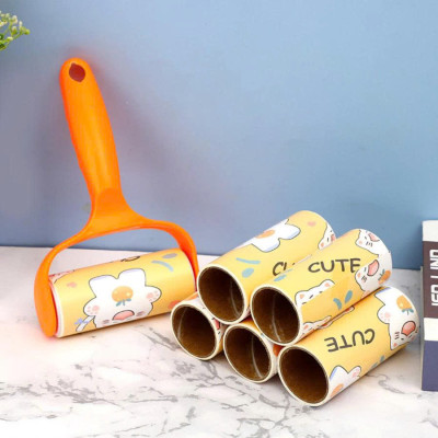 Cây lăn bụi quần áo đa năng .kèm 6 cuộn lăn bụi , làm sạch quần áo , bụi sàn nhà ,ga giường ,sofa tiện lợi ngăn nắp và gọn gàng