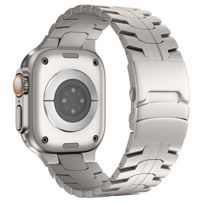 Dây Hợp Kim Titanium cho Apple Watch Series 4/5/6/7/8/9/SE2/10 & Apple Watch Ultra 1/2 Size 44/45/46/49mm - Hàng Chính Hãng