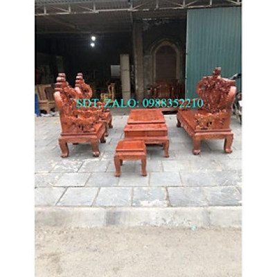 Bộ bàn ghế mẫu rồng khuỳnh - NỘI THẤT BÌNH LONG 0988-352-210