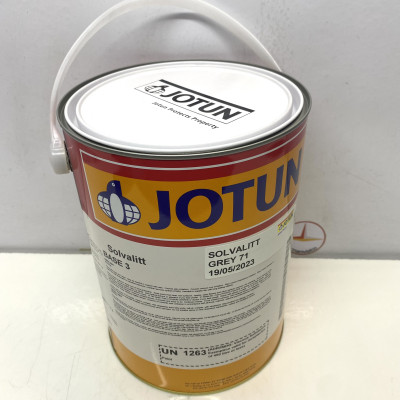 Sơn chịu nhiệt 600oC Jotun Solvalitt màu xám Grey 71 _ 5L