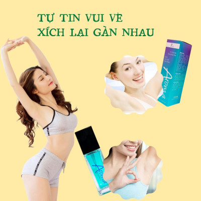 COMBO 2 Lọ Xịt Khử Mùi Toàn Thân AROMA 50ml, Giúp Ngăn Tiết Mồ Hôi, Khử Mùi Hôi Nách, Không Ố Vàng