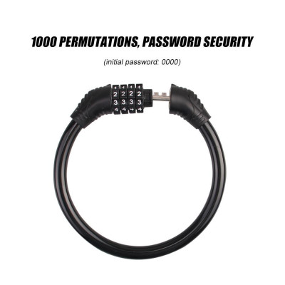 Khóa Xe Đạp, Khóa Xe Đạp Leo Núi Khóa Mật Khẩu, Khóa Chống Trộm Xe đạp