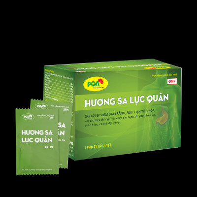 Hương Sa Lục Quân PQA Giúp Tăng Cường Tiêu Hóa, Triệu Chứng Của Viêm Đại Tràng Hộp 25 Gói