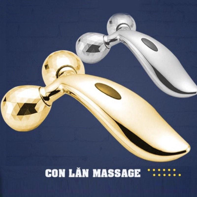 (Tổng kho) Con Lăn massage mặt, thanh lăn matxa 3D cao cấp Massage cơ thể: mặt, cánh tay, chân, mông và lưng