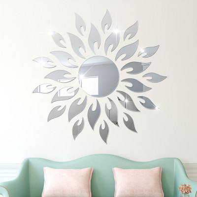 Bộ decal trang trí dán tường 3D sáng tạo cao cấp (M5) Mặt trời