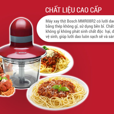 Máy Xay Thịt Bosch MMR08R2 - Hàng nhập khẩu