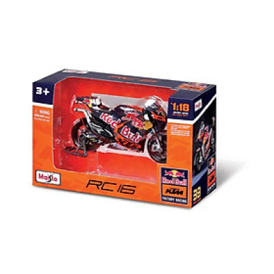 Đồ Chơi Mô Hình Mô Tô 1:18 GP Racing - Red Bull Ktm Factory Racing 2023 MAISTO 36393/MT36000