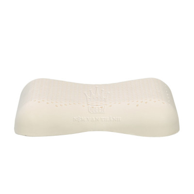 Gối nằm Cao Su Thiên Nhiên  Honey Nơ Vạn Thành 38x53x10cm-Êm ái-đàn hồi.