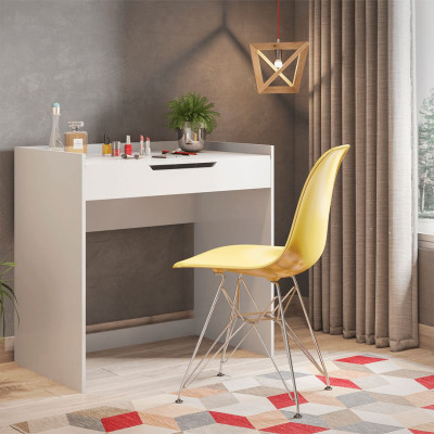 Bàn trang điểm nhỏ gọn gập nắp SMLIFE Madras