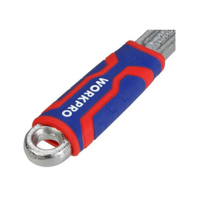 Mỏ lết (Cờ lê điều chỉnh được) thép CR-V cán nhựa 10 inch 250mm Workpro WP272012