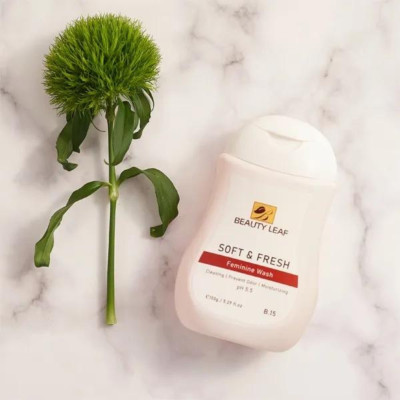 Dung Dịch Vệ Sinh Golden Health Soft & Fresh Feminine Wash Beauty Leaf 150g (PH 5.5), Giúp Ngăn Ngừa Và Hỗ Trợ Giảm Các Bệnh Phụ Khoa, Để Chị Em Phụ Nữ Luôn Thơm Tho Tự Tin Suốt Ngày Dài
