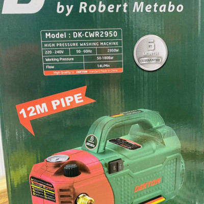 MÁY XỊT RỬA XE CHỈNH ÁP 2950W DEKTON DK-CWR2950 (TẶNG 5M DÂY CẤP NƯỚC TOLSEN 57211)