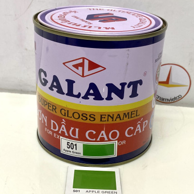Sơn dầu Galant màu Apple Green 501 _ 0.8L