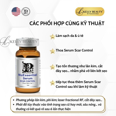Tế Bào Gốc Mibiti Prudente Scar Control – Làm Đầy Sẹo Rỗ, Phục Hồi Da Mỏng Yếu | Kelly Beauty
