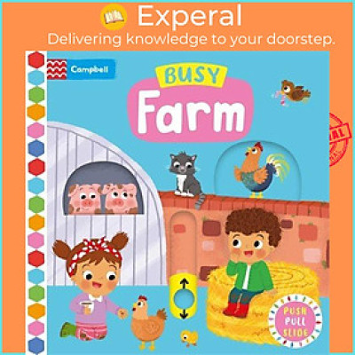 Sách - Busy Farm by Campbell Books (UK edition, boardbook)
