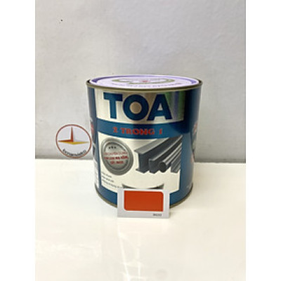 Sơn sắt mạ kẽm Toa 2 trong 1 màu cam 232 _ 800G