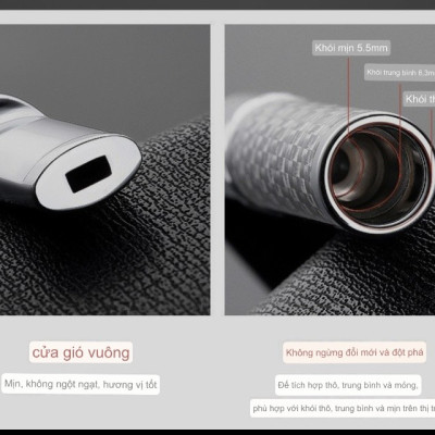 Bộ lọc thuốc la cao cấp ZOBO- ZB367 full Box phong cách Châu Âu, Mỹ