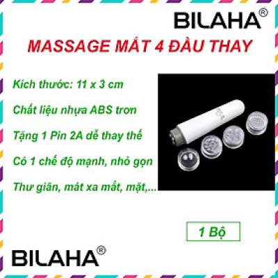 Massage Mắt Chiếc Bút Chống Thâm Quầng, Thư Giãn Mắt Mini (Video Demo) (Chọn Mẫu Ưa Thích) (Hàng Chính Hãng)