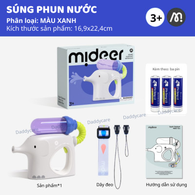Đồ chơi phun nước cho bé Mideer Backpack Water Gun