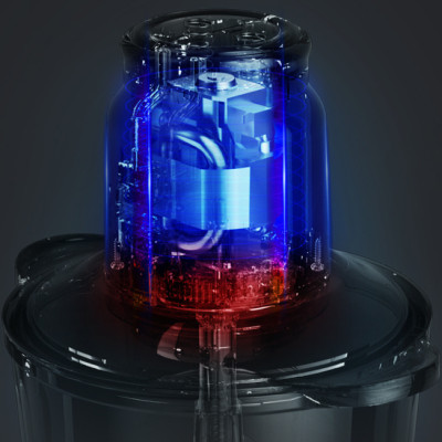 Máy Xay Thịt Bear QSJ-D03P3 2L Cực Kỳ Êm Công Suất 300 W - Hàng Chính Hãng