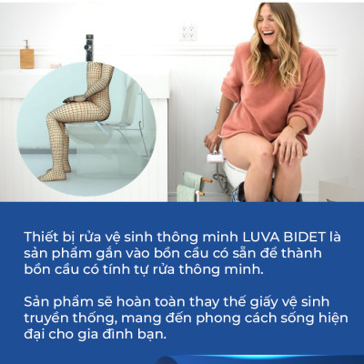 Thiết bị rửa vệ sinh thông minh LUVA - LB201