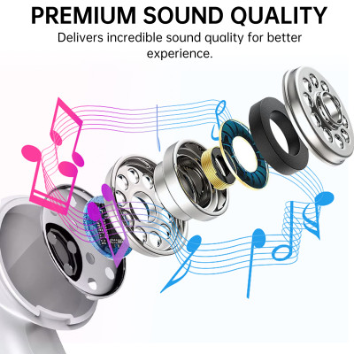 Tai nghe Choetech OC-A011 dây nhét tai Type C có đệm cao su (Hàng chính hãng)