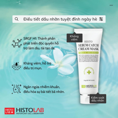 MẶT NẠ KEM TRỊ MỤN LOẠI BỎ BÃ NHỜN SEBUM CATCH