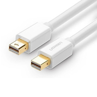 Ugreen UG10429MD111TK 2M màu Trắng Cáp Mini Displayport 2 đầu cao cấp - HÀNG CHÍNH HÃNG