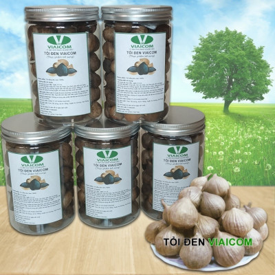 Tỏi đen cô đơn Viaicom - Lọ 250gram