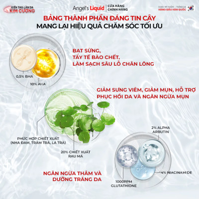 [PHIÊN BẢN NÂNG CẤP] Xịt Giảm Mụn Lưng Sáng Da Cơ Thể Angel