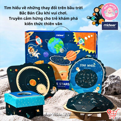 Đồ Chơi Khoa Học STEM Lắp Ráp Mô Hình Vũ Trụ - Mideer STEAM Hands-on Box (MD2146 / MD2127 / MD2144)