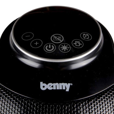 Quạt Sưởi Gốm Benny BHT-2200, Black, 2.200W, Có điều khiển từ xa- Hàng chính hãng- Bảo hành 12 tháng
